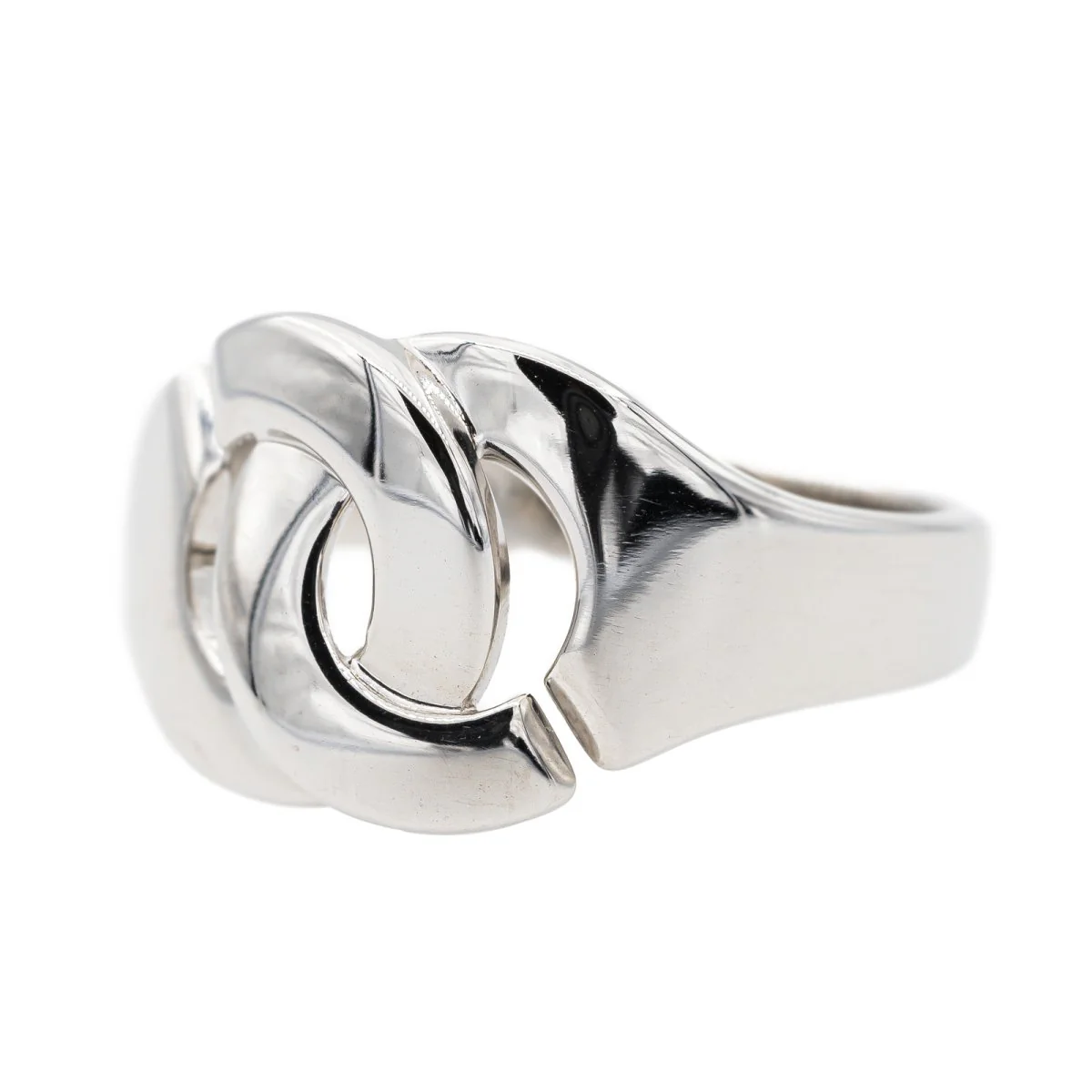 Bague DINH Van "Menottes" en or blanc - Image 3