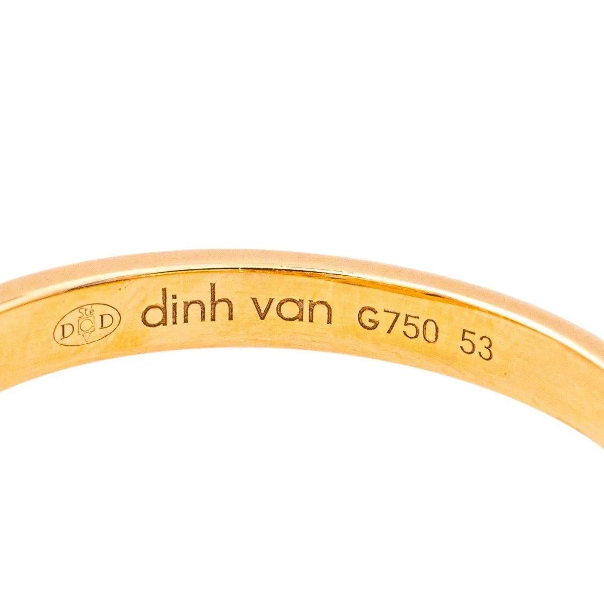 Bague DINH VAN "R8" en or rose et diamants - Image 6