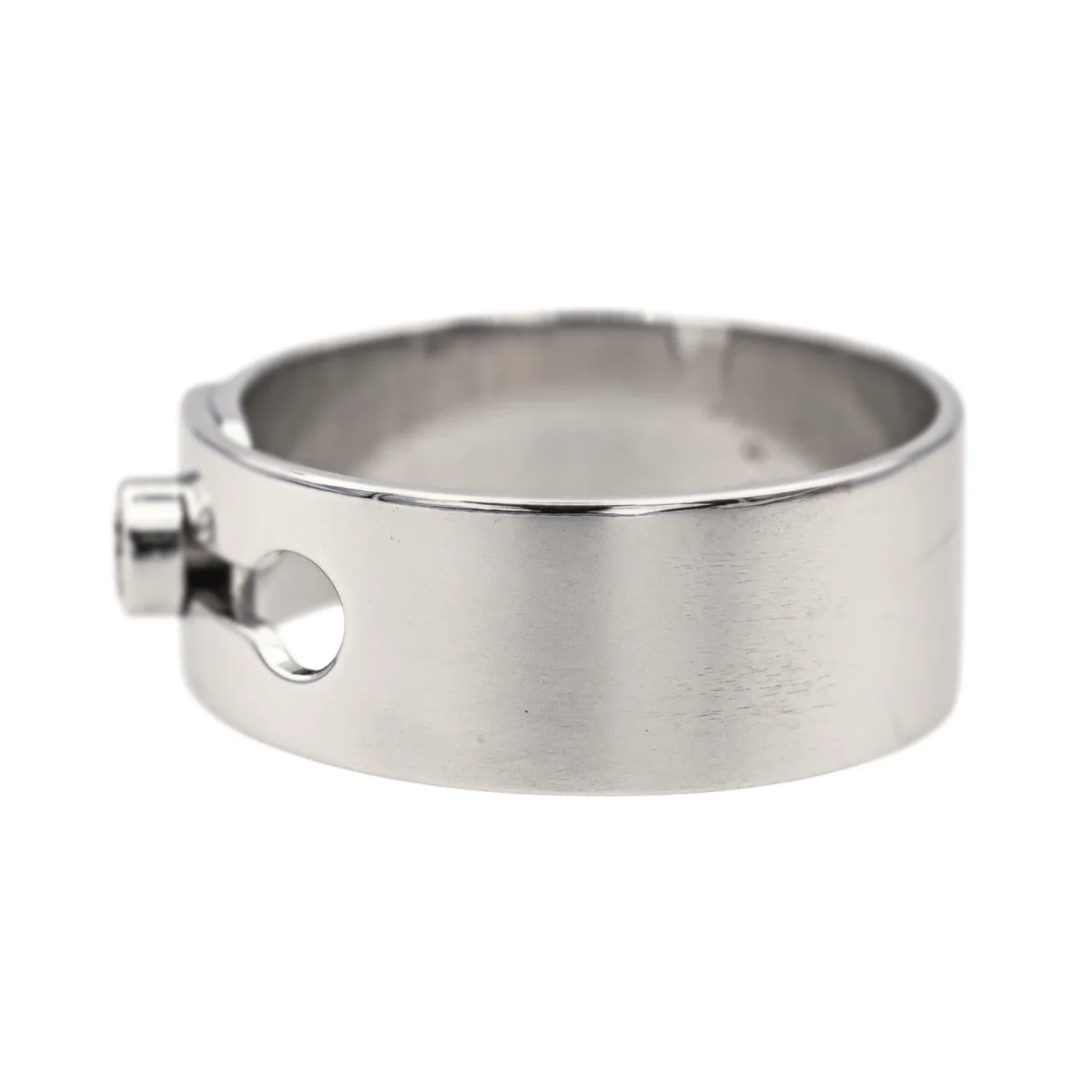 Bague DINH VAN "Serrure" en or blanc et diamant - Image 4