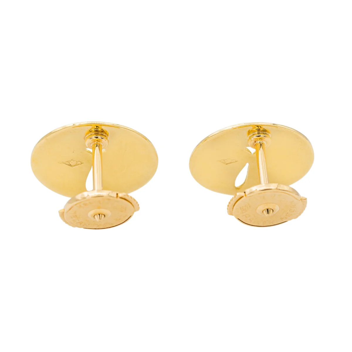 Boucles d'oreilles DINH VAN "Punaise" en or jaune - Image 4