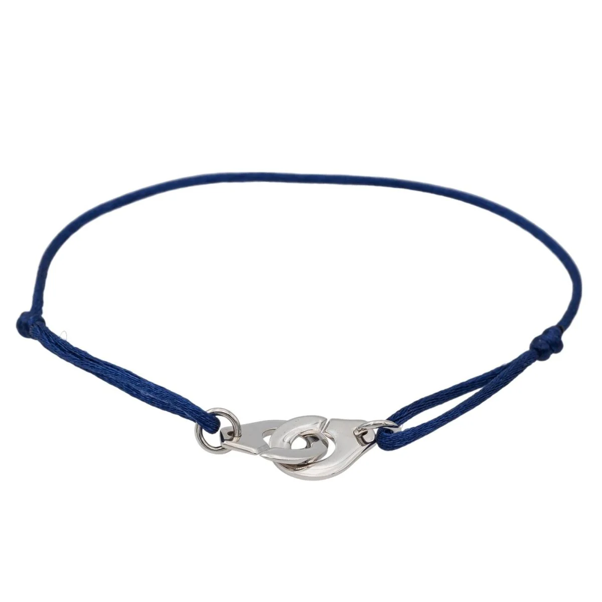 Dinh Van Bracelet Cordon Menottes Or blanc