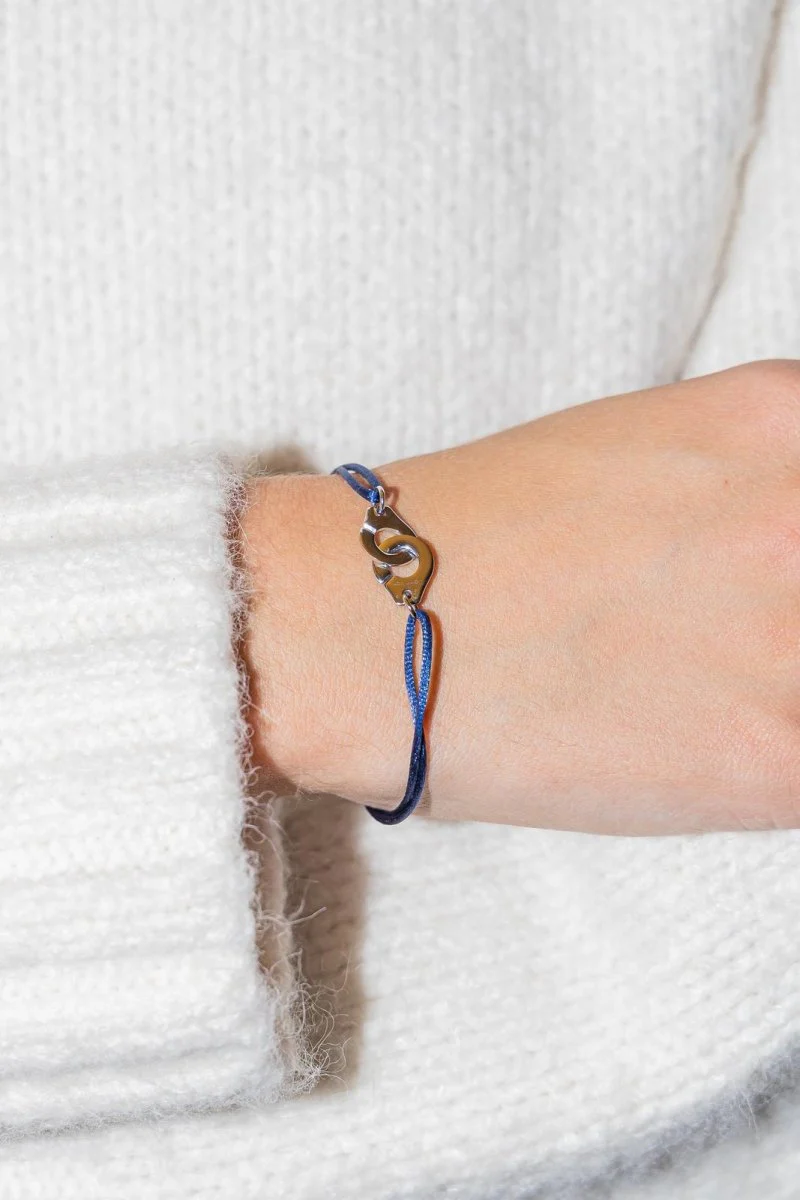 Dinh Van Bracelet Cordon Menottes Or blanc - Image 2