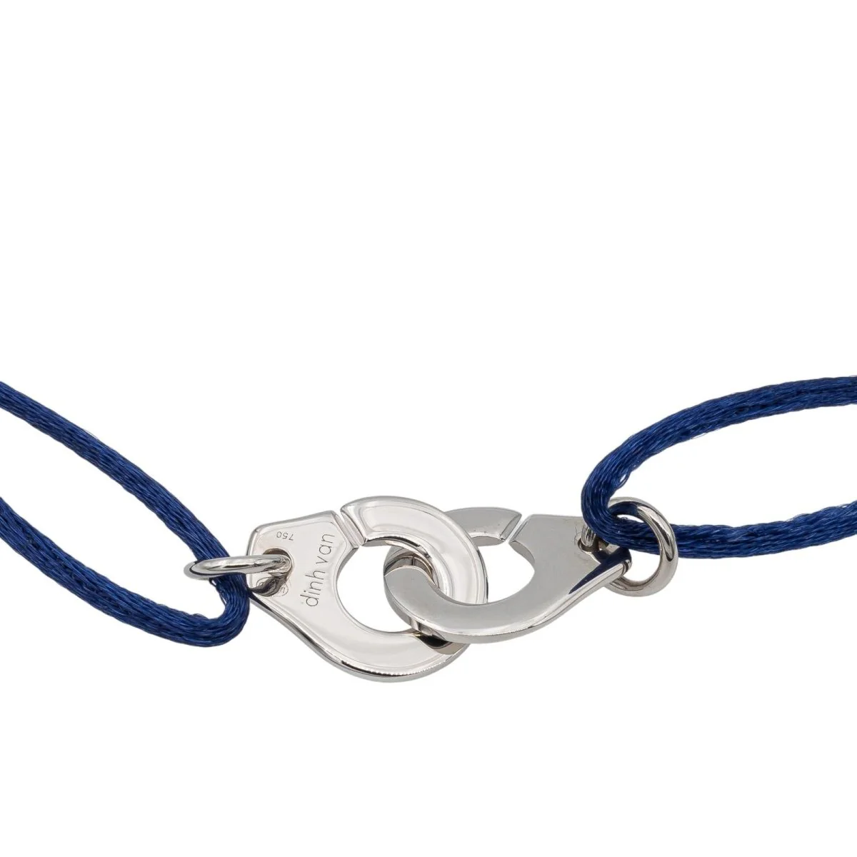 Dinh Van Bracelet Cordon Menottes Or blanc - Image 4