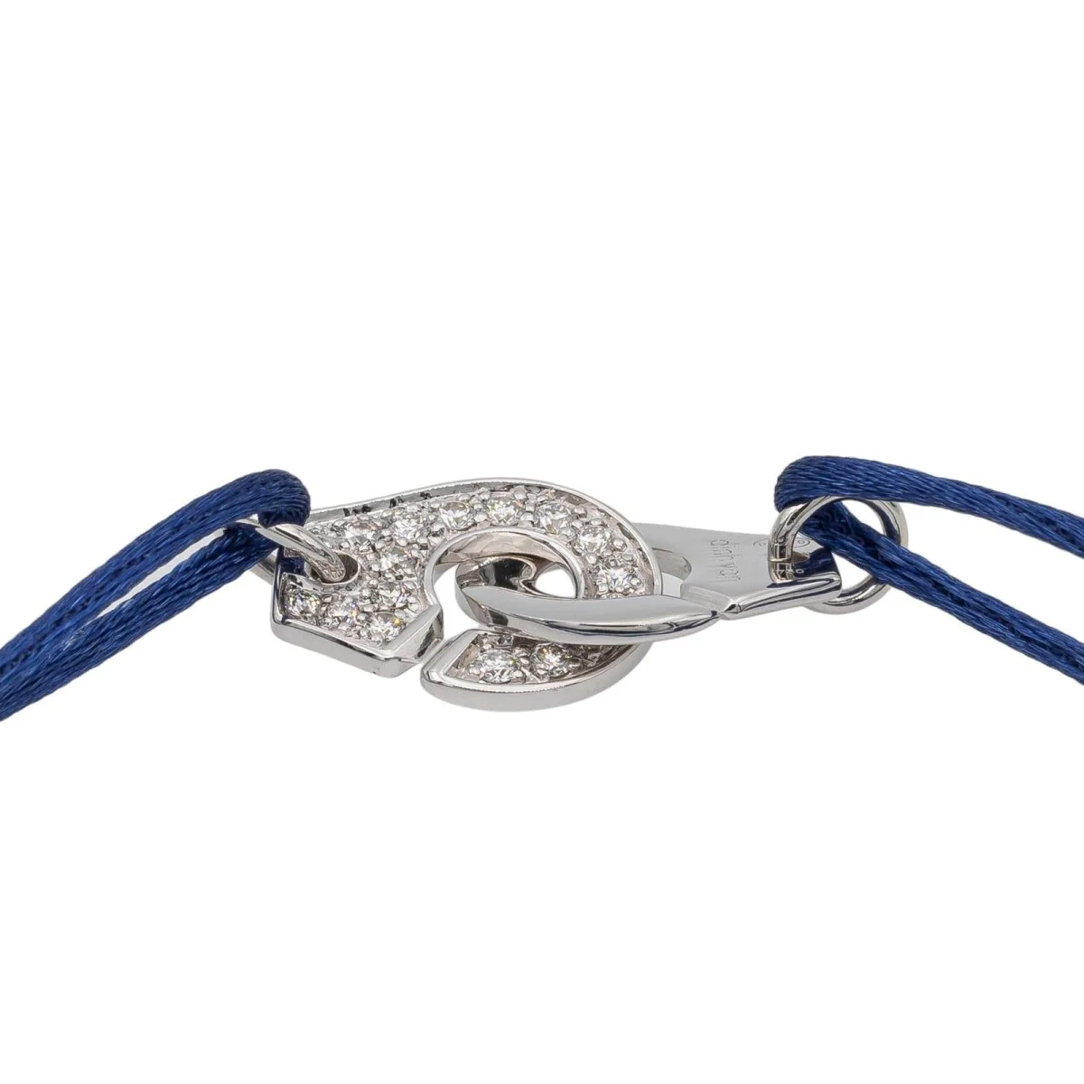 Bracelet Cordon DINH VAN "Menottes R12" en or blanc et diamants - Image 5