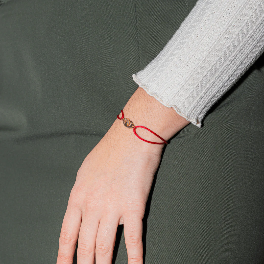 Bracelet DINH VAN Menottes R8 en or jaune - Image 2