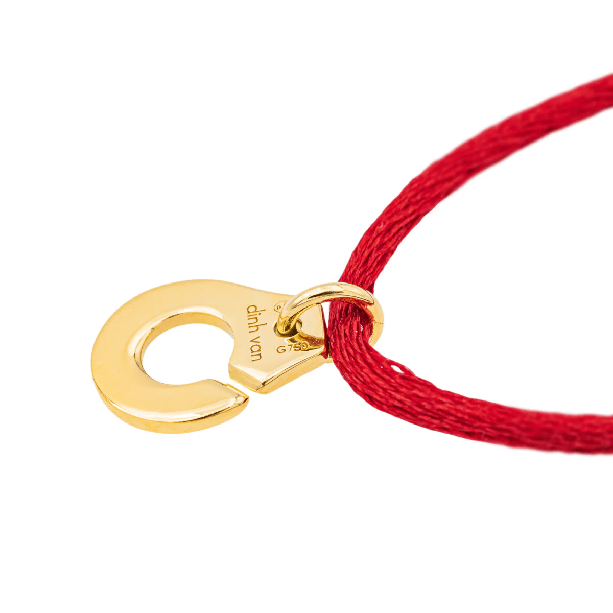 Bracelet DINH VAN Menottes R8 en or jaune - Image 5