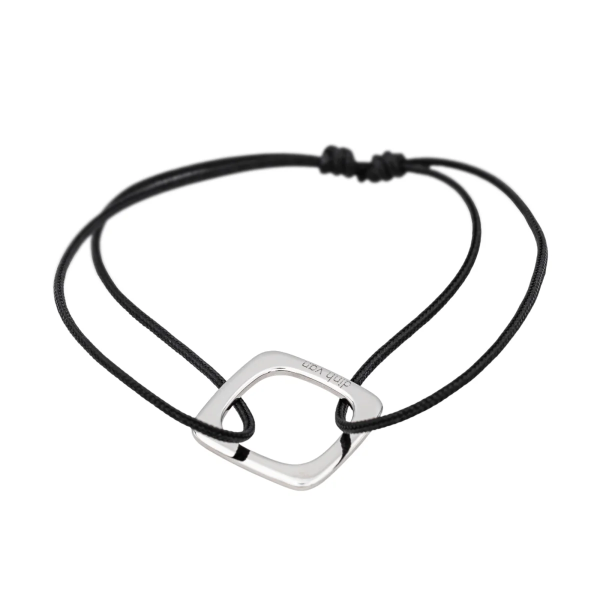 Bracelet DINH VAN "Impression" en or blanc