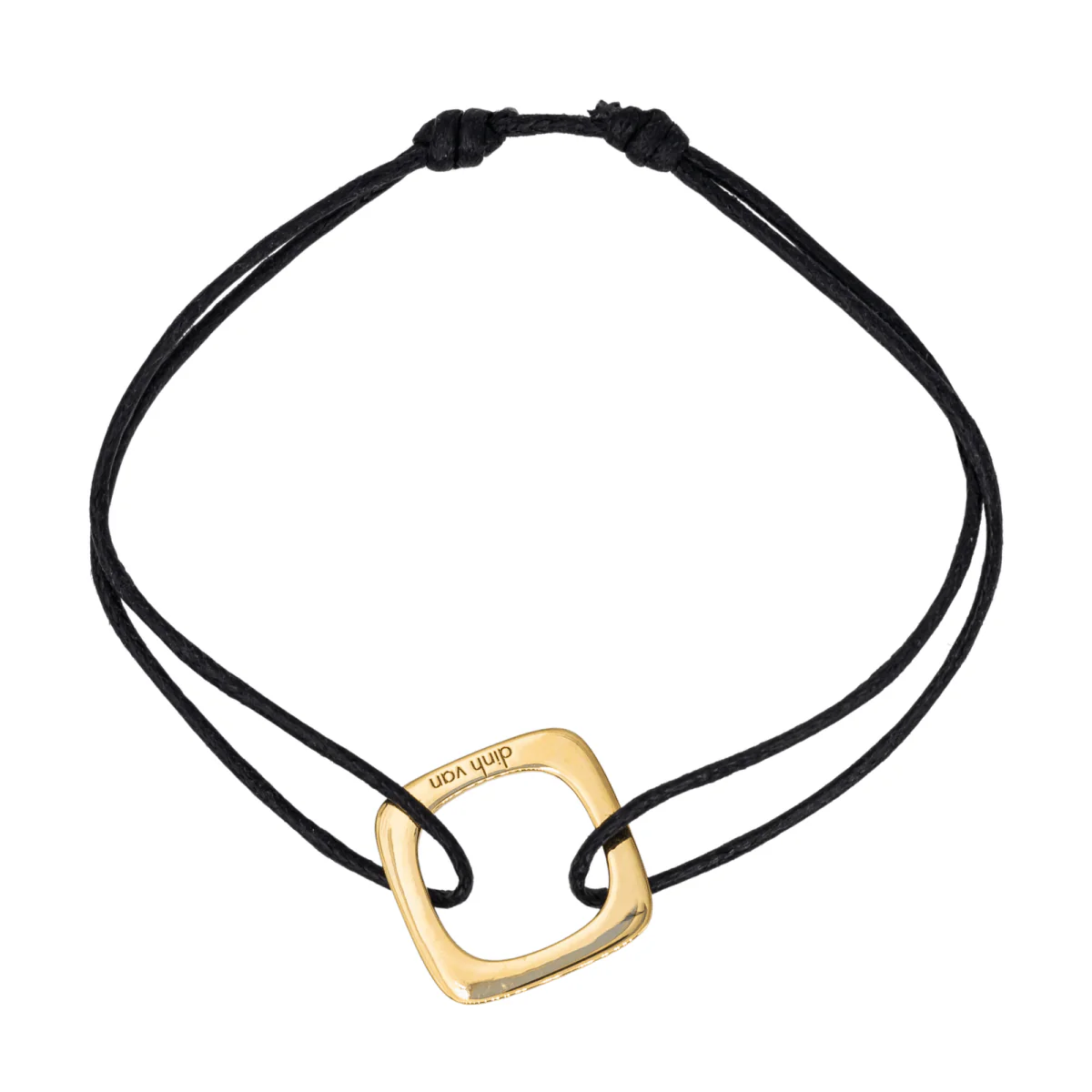 Dinh Van Bracelet Impression Or jaune