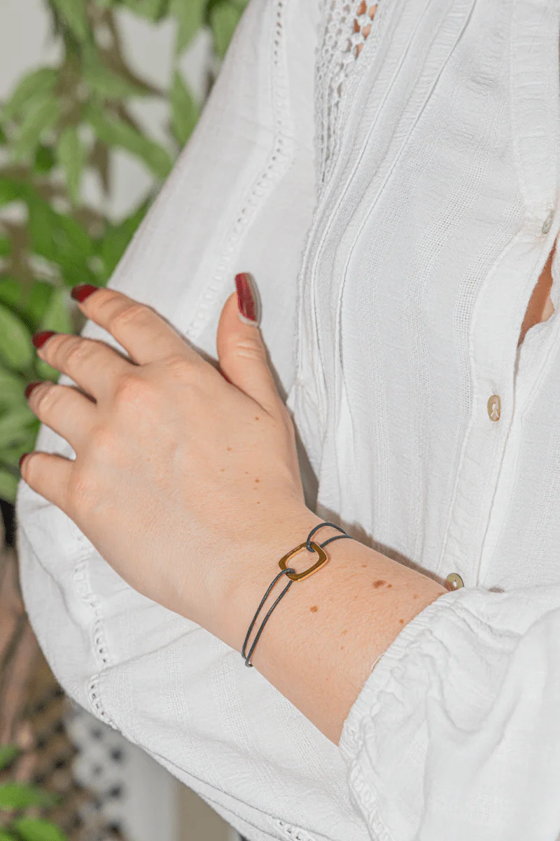 Dinh Van Bracelet Impression Or jaune - Image 2