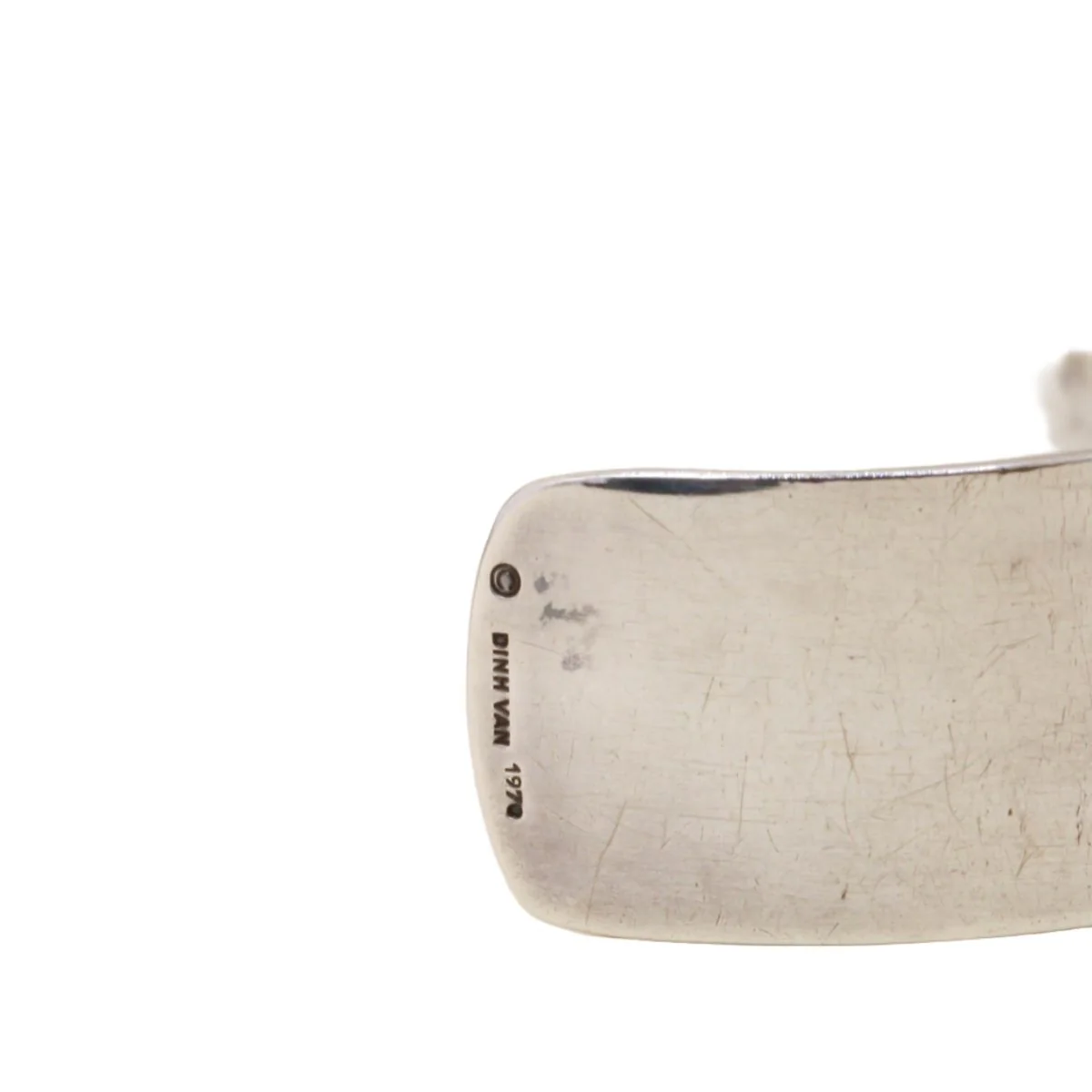 Bracelet Manchette DINH VAN en argent - Image 5