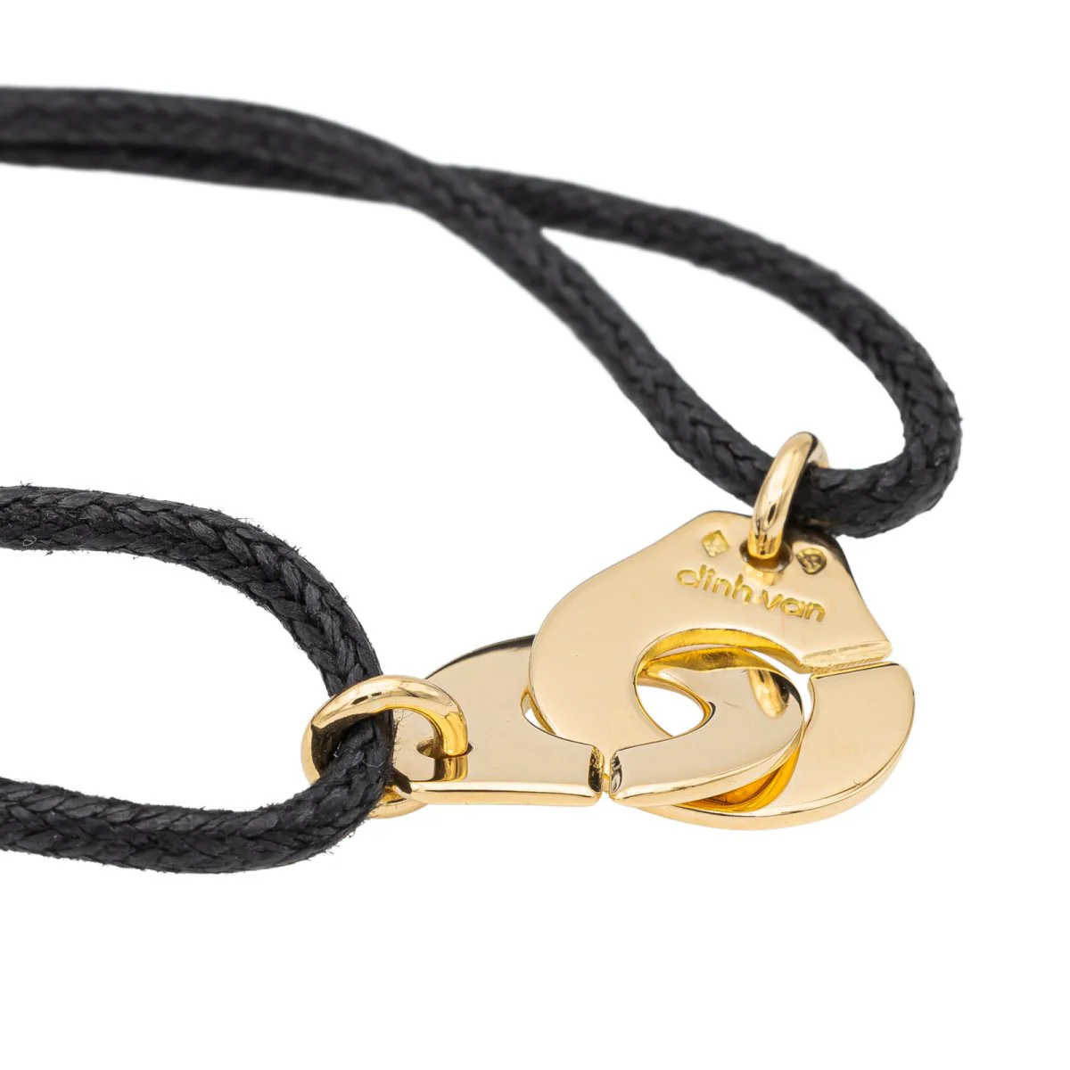 Bracelet DINH VAN "Menottes R15" en or jaune GM - Image 6