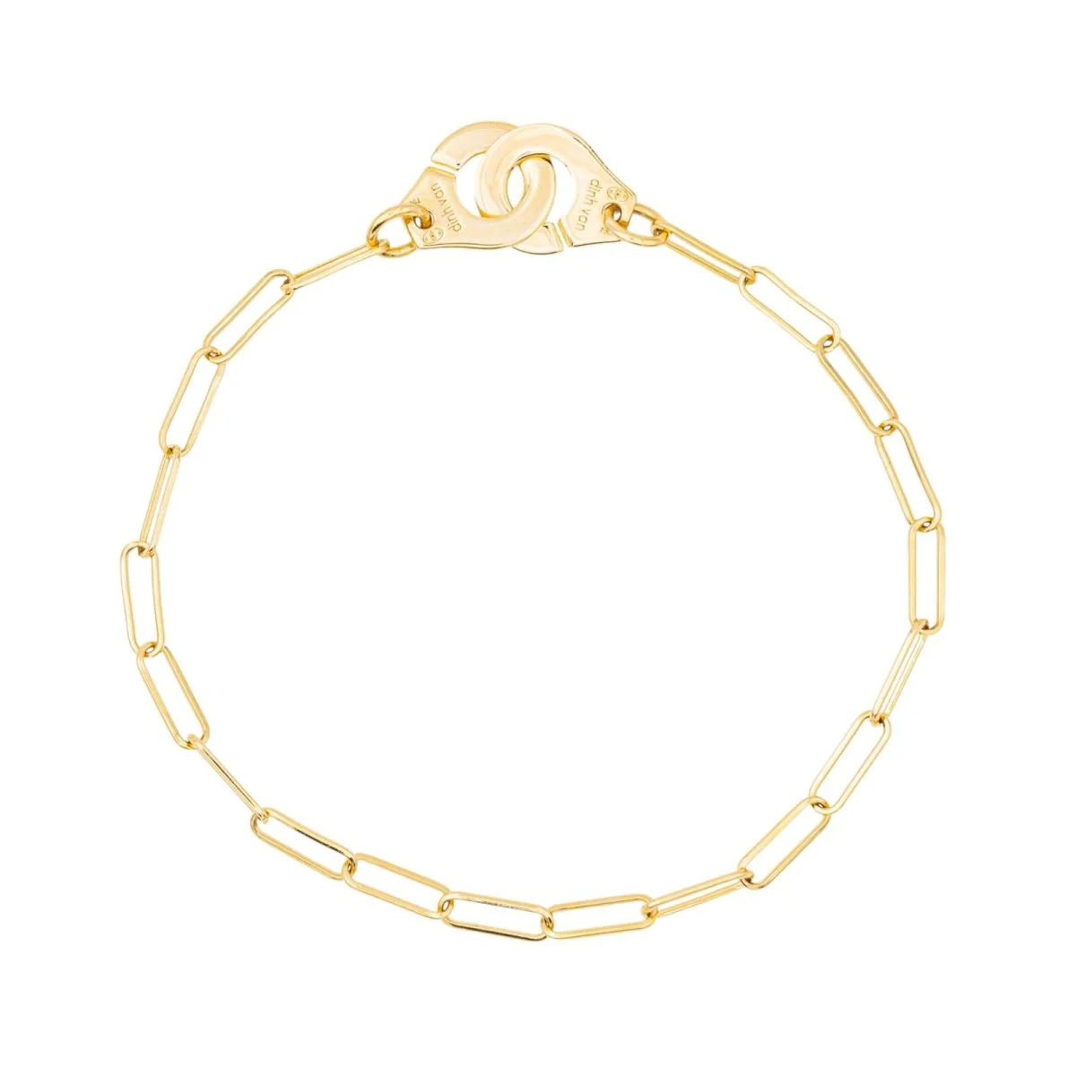 Bracelet Dinh Van Menottes Or jaune - Image 3