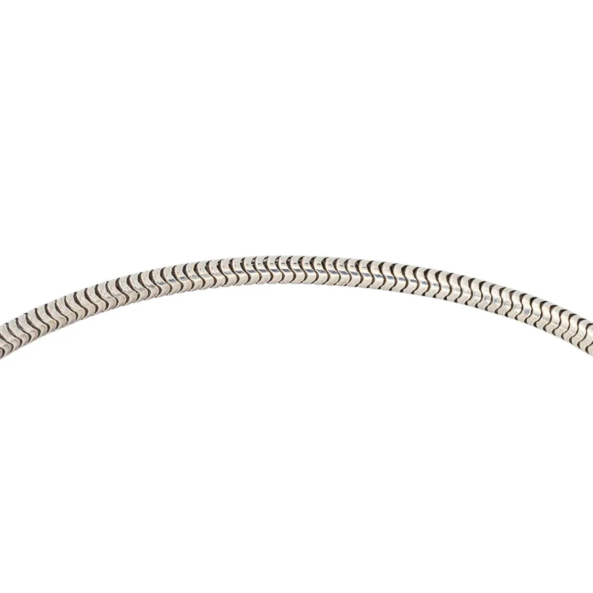 Bracelet Souple DINH VAN "Menottes R10" en or jaune et argent - Image 4