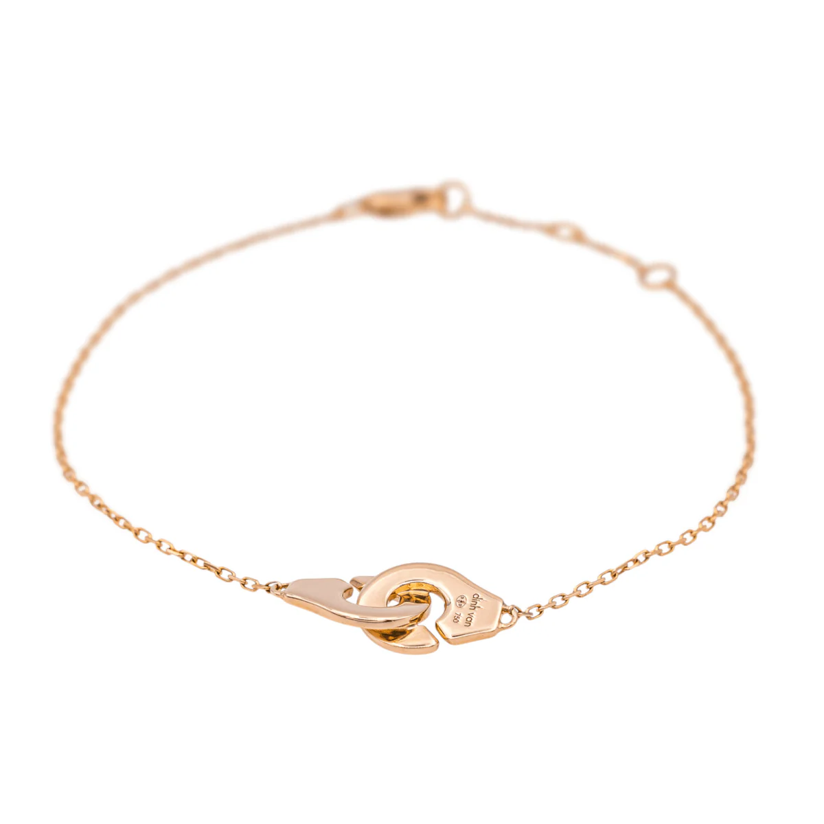 Bracelet DINH VAN "Menottes" en or rose