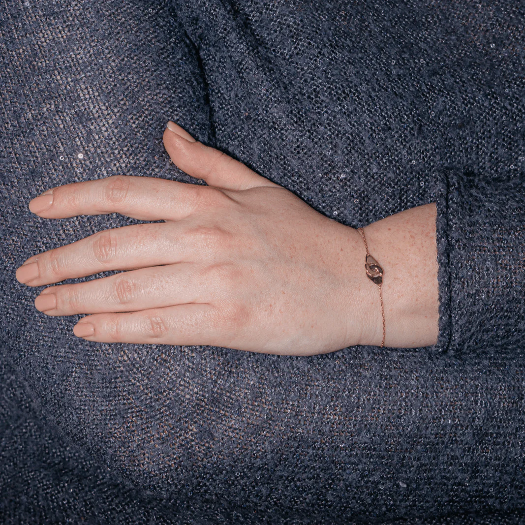 Bracelet DINH VAN "Menottes" en or rose - Image 2