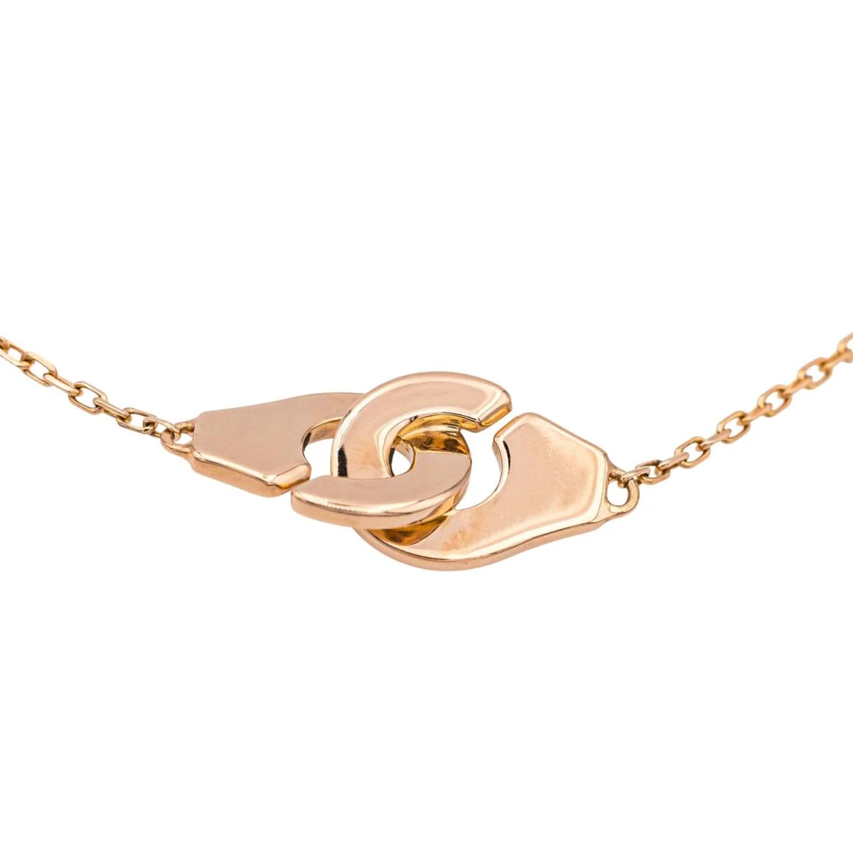 Bracelet DINH VAN "Menottes" en or rose - Image 3