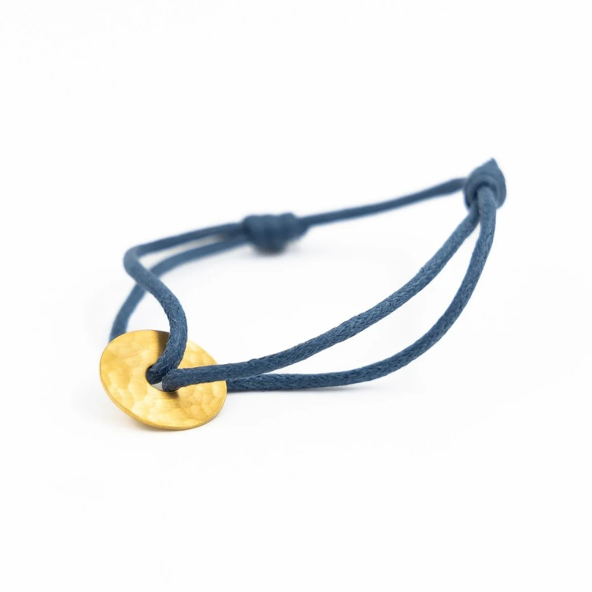 Bracelet sur cordon DINH VAN "Pi" en or jaune - Image 4