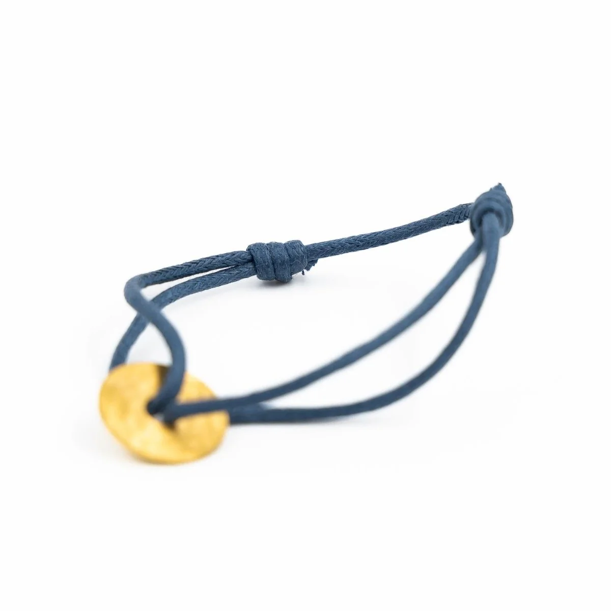Bracelet sur cordon DINH VAN "Pi" en or jaune - Image 5