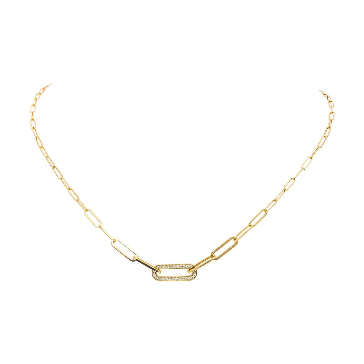 Collier Maille DINH VAN en or jaune et diamants