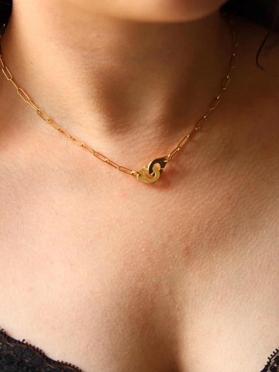 Collier DINH VAN Menottes en or jaune - Image 6