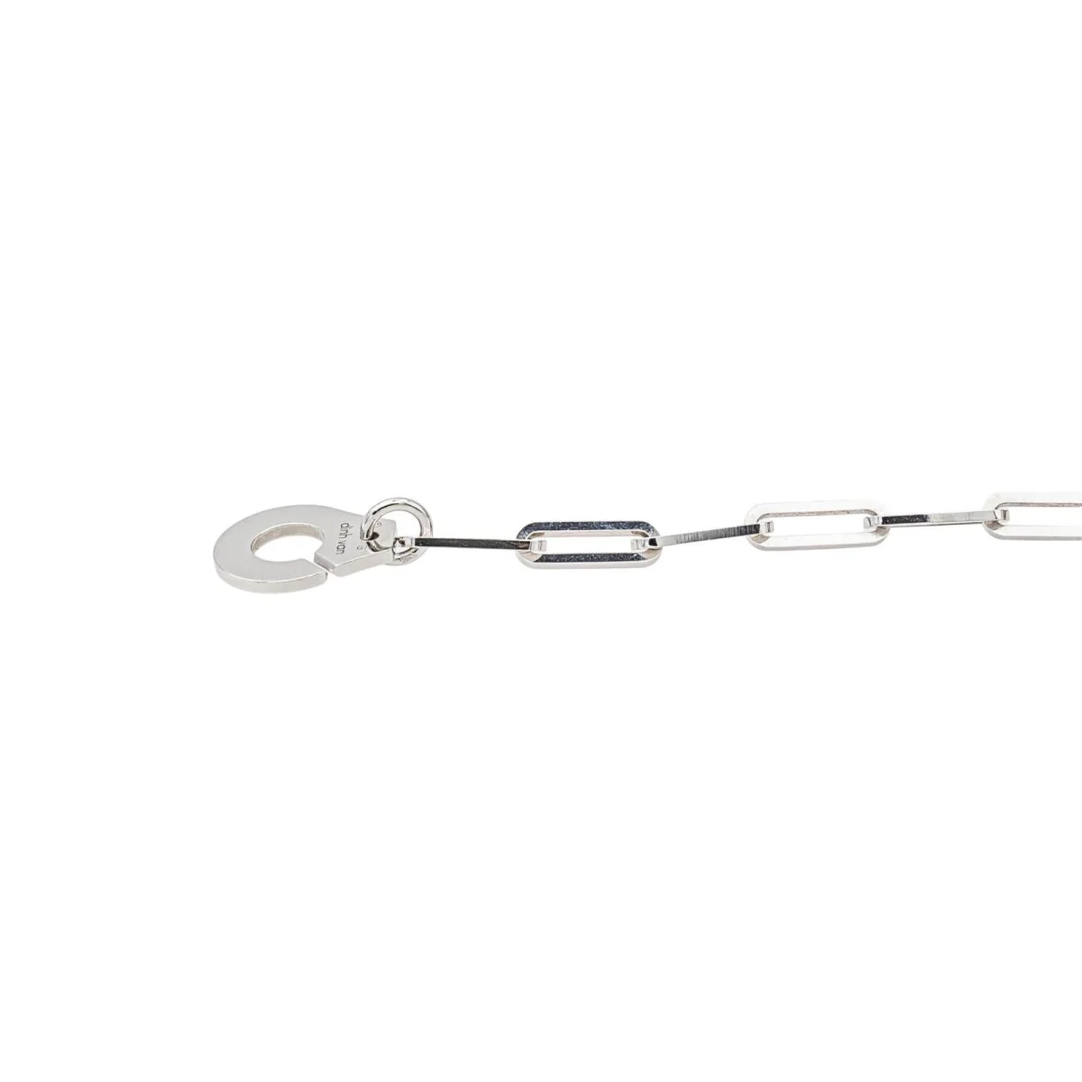 Collier Dinh Van Menottes en or blanc - Image 9