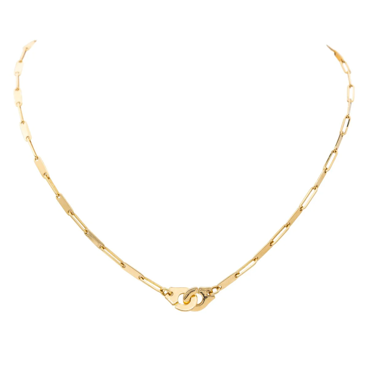 Collier DINH VAN "Menottes" en or jaune