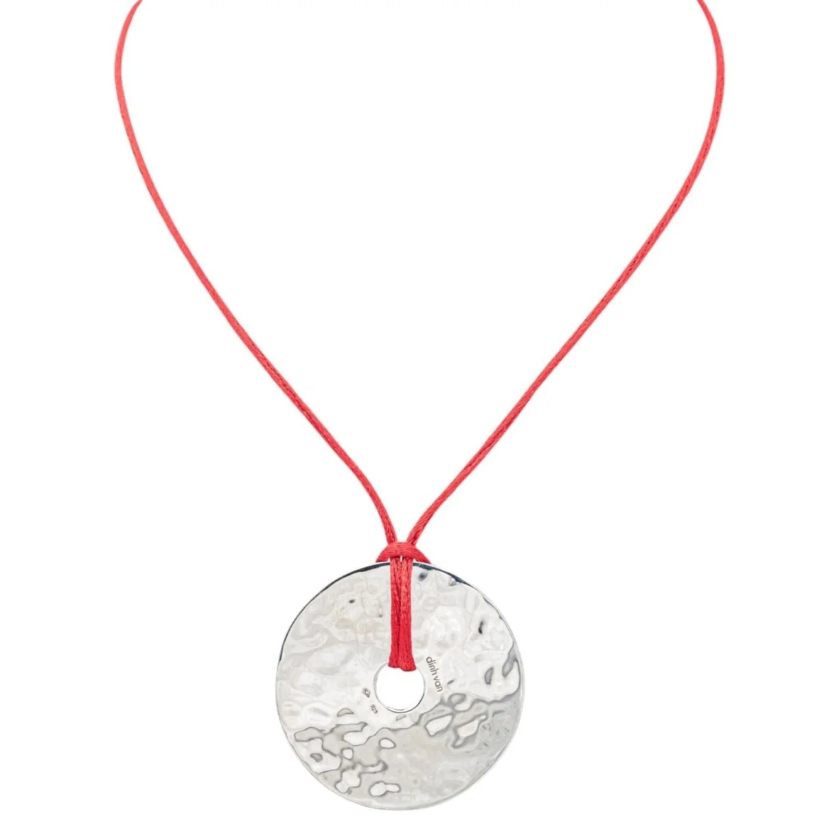 Collier Pendentif DINH VAN "Pi" en argent