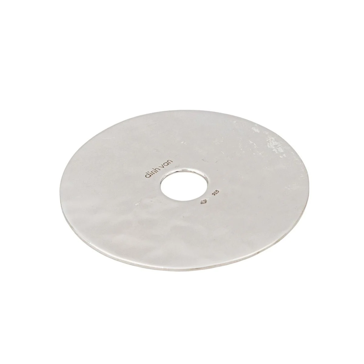 Collier Pendentif DINH VAN "Pi" en argent - Image 4