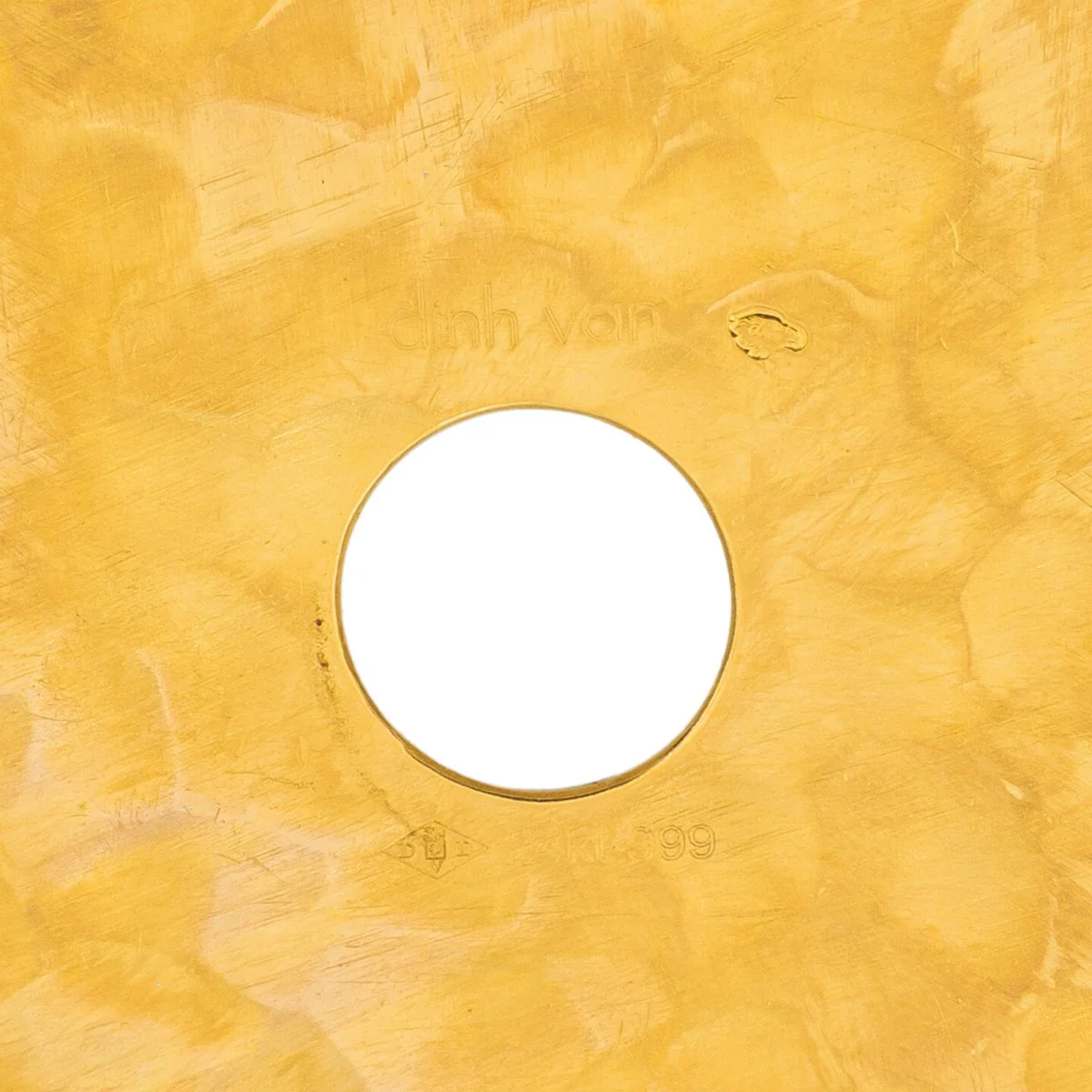 Pendentif DINH VAN, "Pi" en or jaune - Image 7