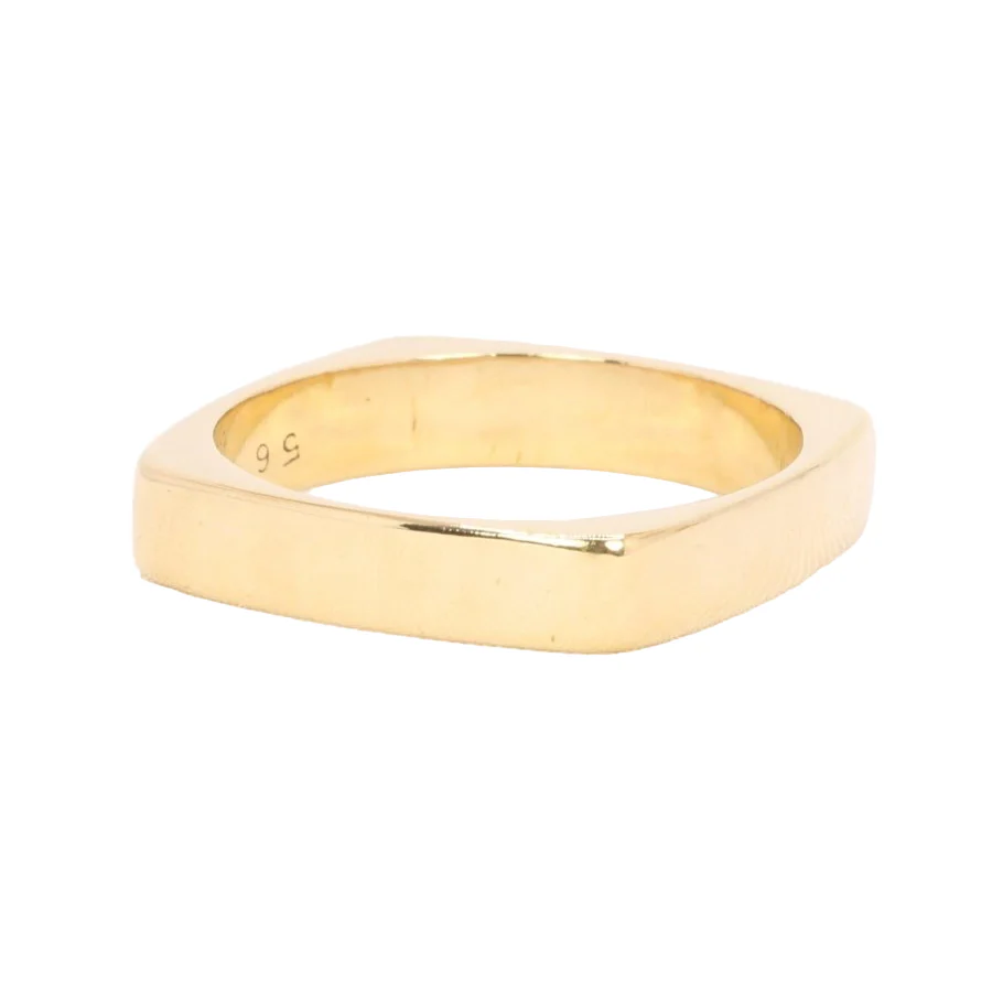 Bague Alliance DINH VAN en or jaune - Image 3
