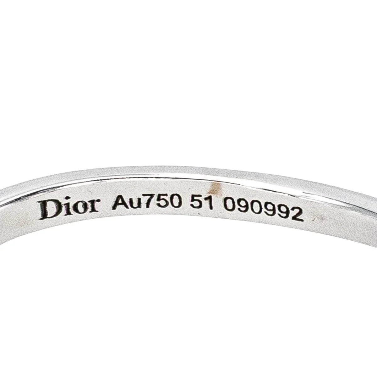 Bague DIOR "Dioramour" en or blanc et diamant - Image 7