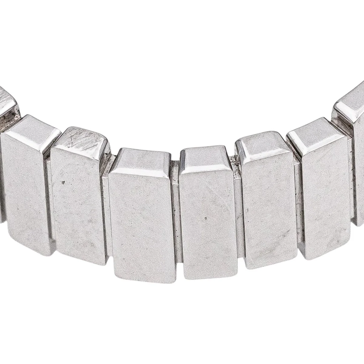 Bague Bandeau DIOR "Gem" en or blanc - Image 7