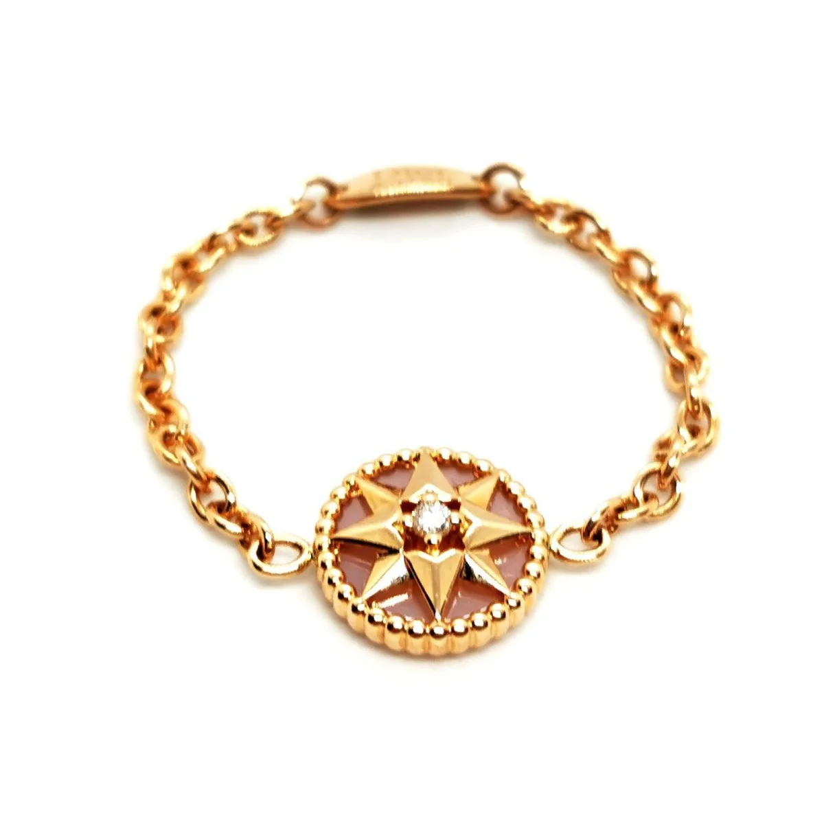 Dior Bague Rose des vents Or rose Diamant - Image 4