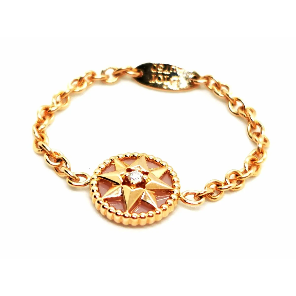 Dior Bague Rose des vents Or rose Diamant - Image 8