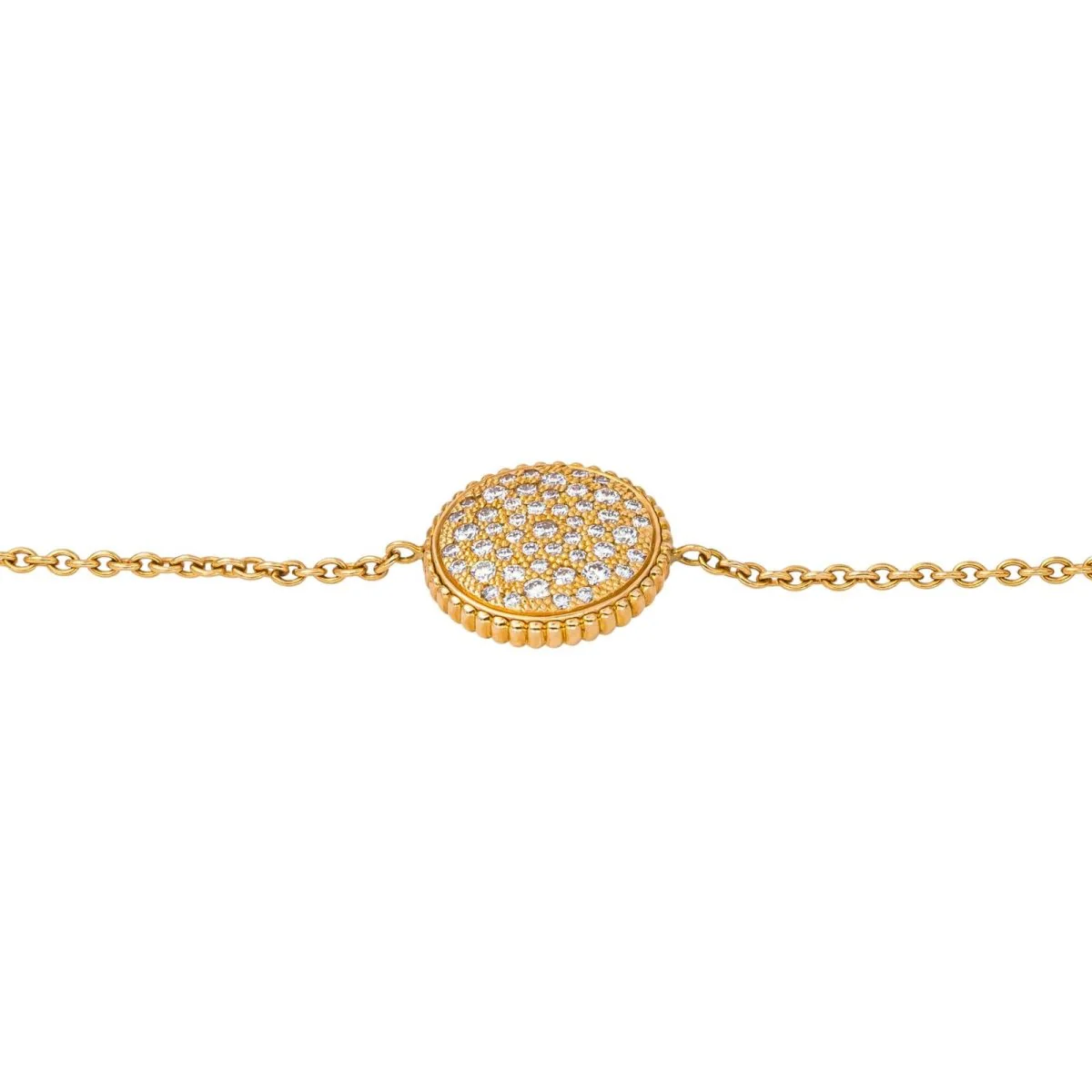 Bracelet DIOR "Rose des vents" en or rose et diamants - Image 6