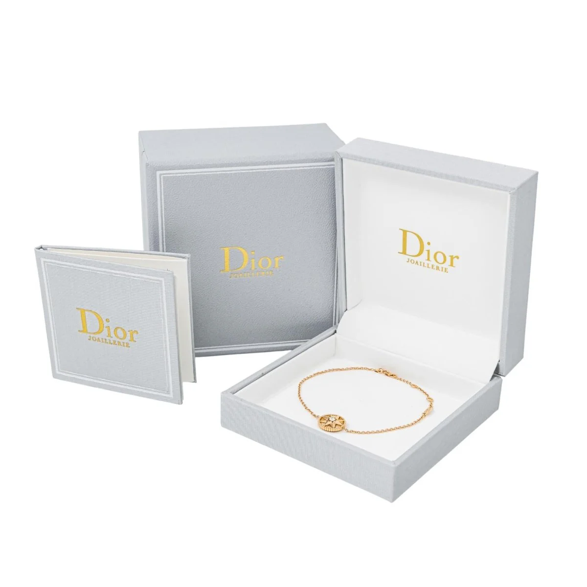 Bracelet DIOR "Rose des vents" en or rose et diamants - Image 8