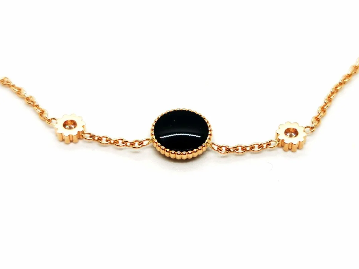 Dior Collier Pendentif Rose des vents Or rose Diamant - Image 7