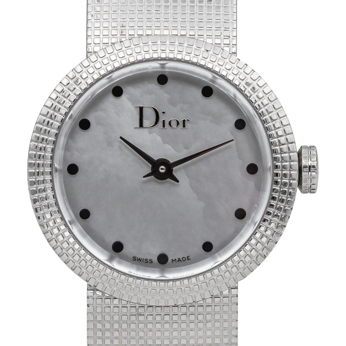 Montre DIOR "La D Baby" en acier et nacre - Image 3