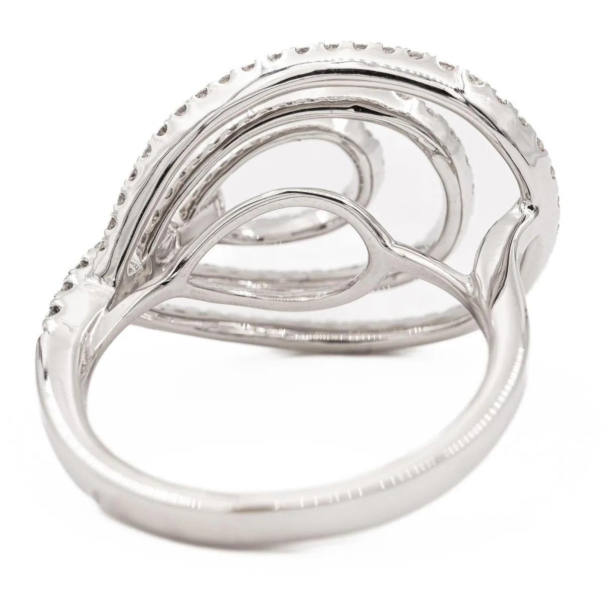 Djula Bague  Or blanc Diamant - Image 3