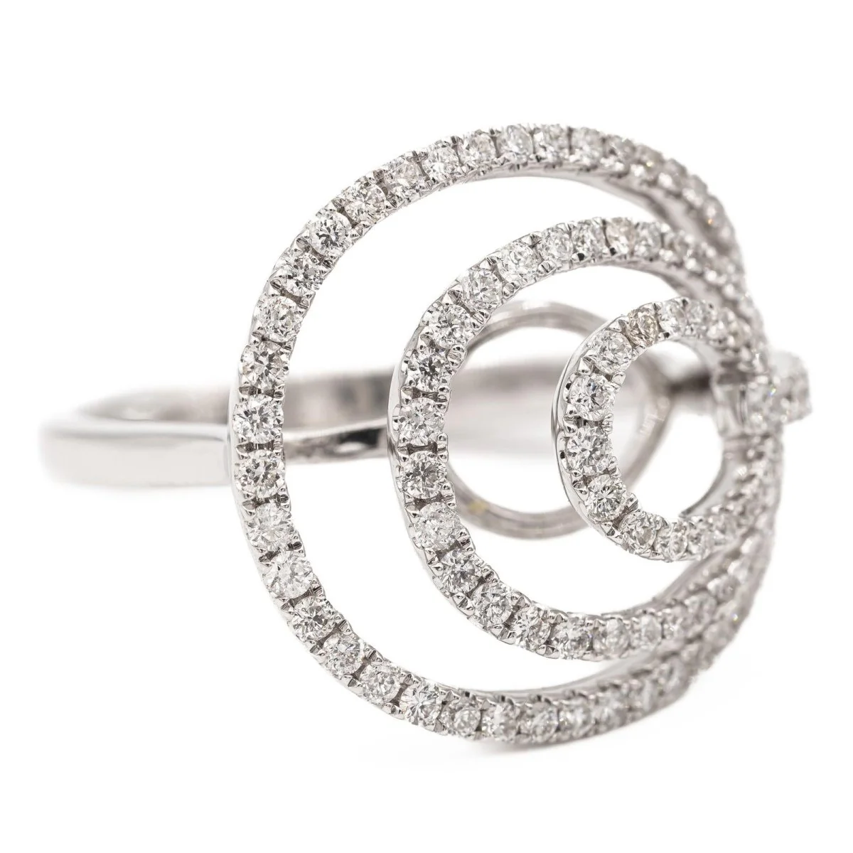 Djula Bague  Or blanc Diamant - Image 6