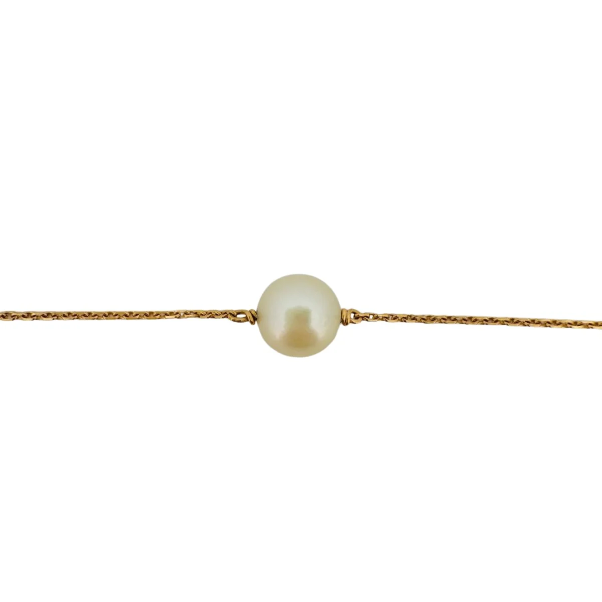 Ensemble de 7 bracelets en or jaune et perles - Image 4