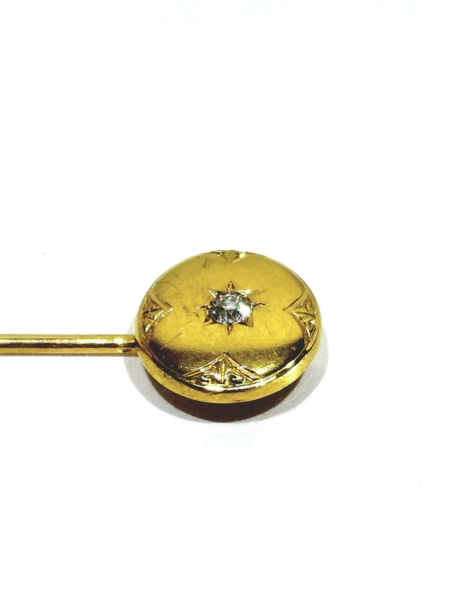 Épingle à Cravate Or Et Diamant - Image 7