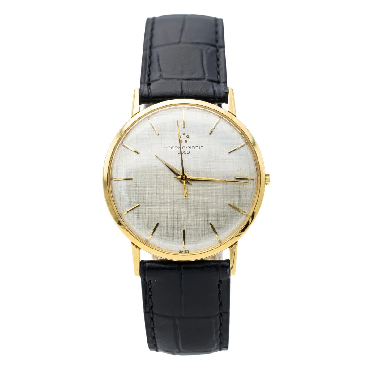 Montre Mécanique ETERNA "modèle 3000" en or jaune