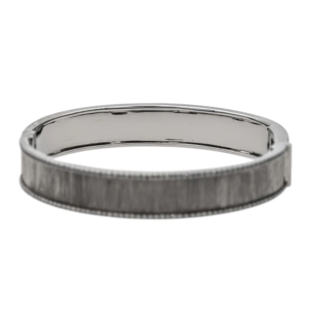 Bracelet ETERNAMÉ "Lunaria" en or noir et spinelle - Image 2