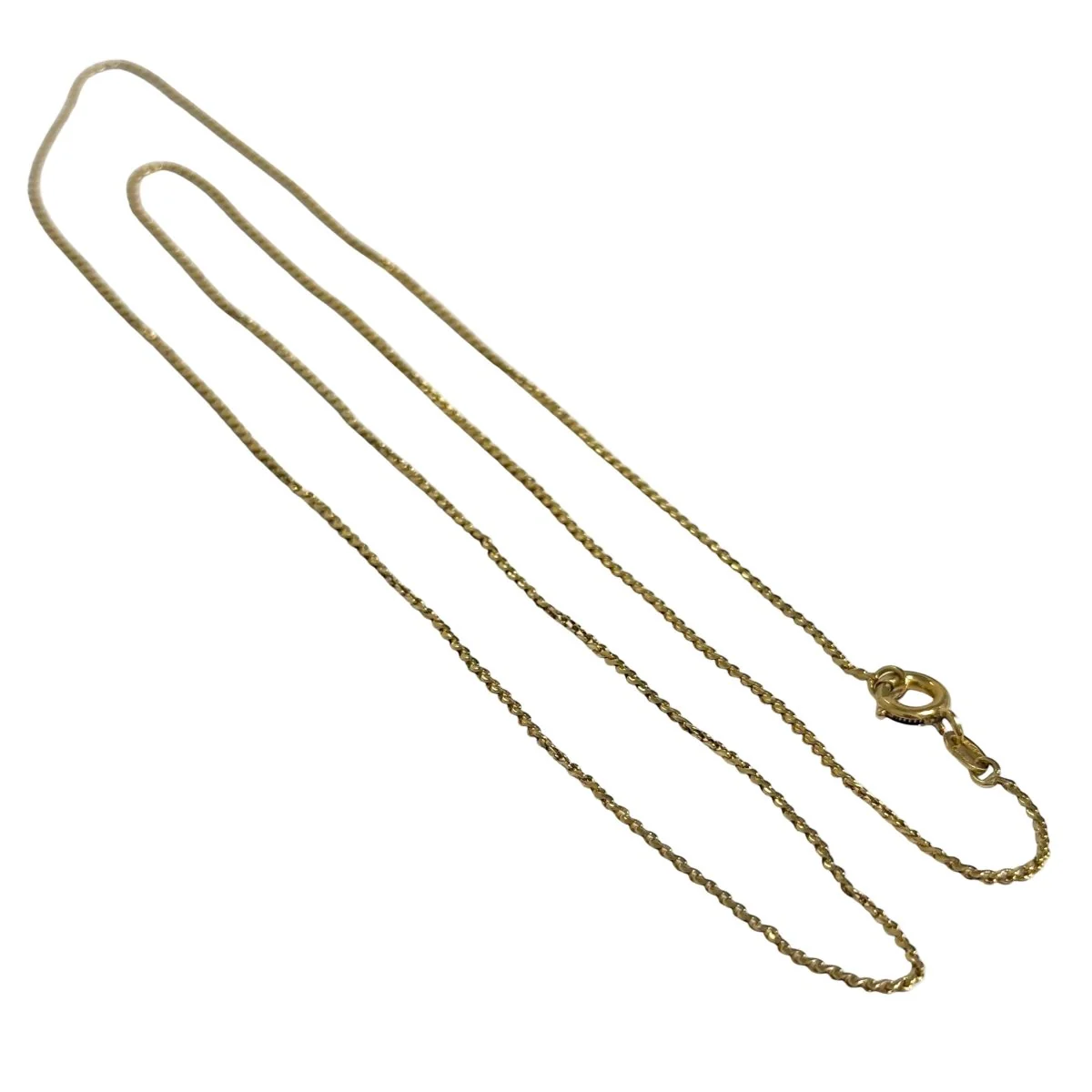 Collier Maille en or jaune