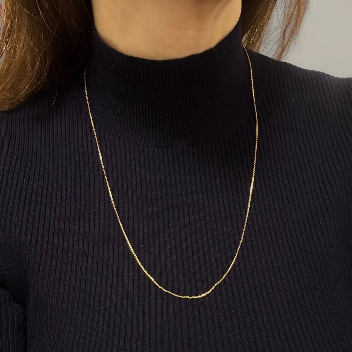 Collier Maille en or jaune - Image 2