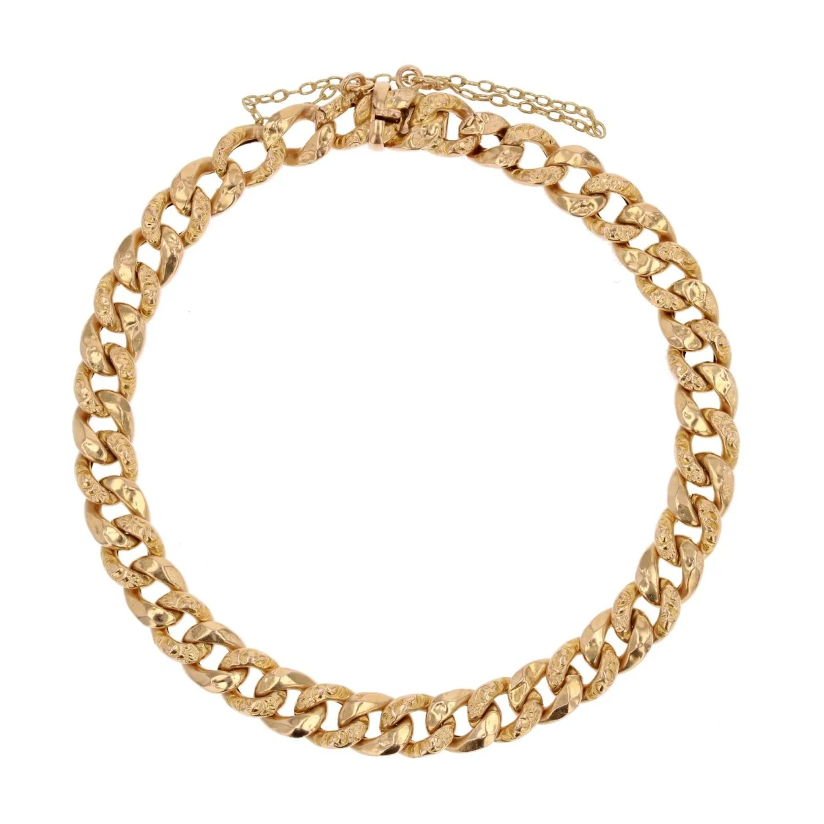 Bracelet Maille en or rose