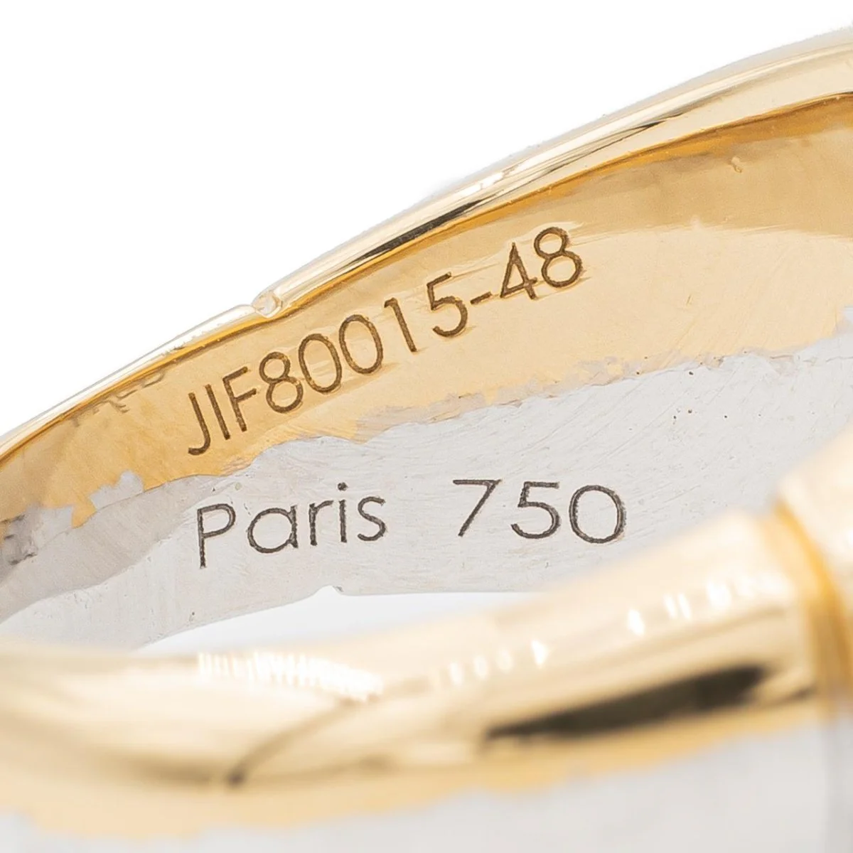 Fred Bague Bicolore  Or jaune - Image 7