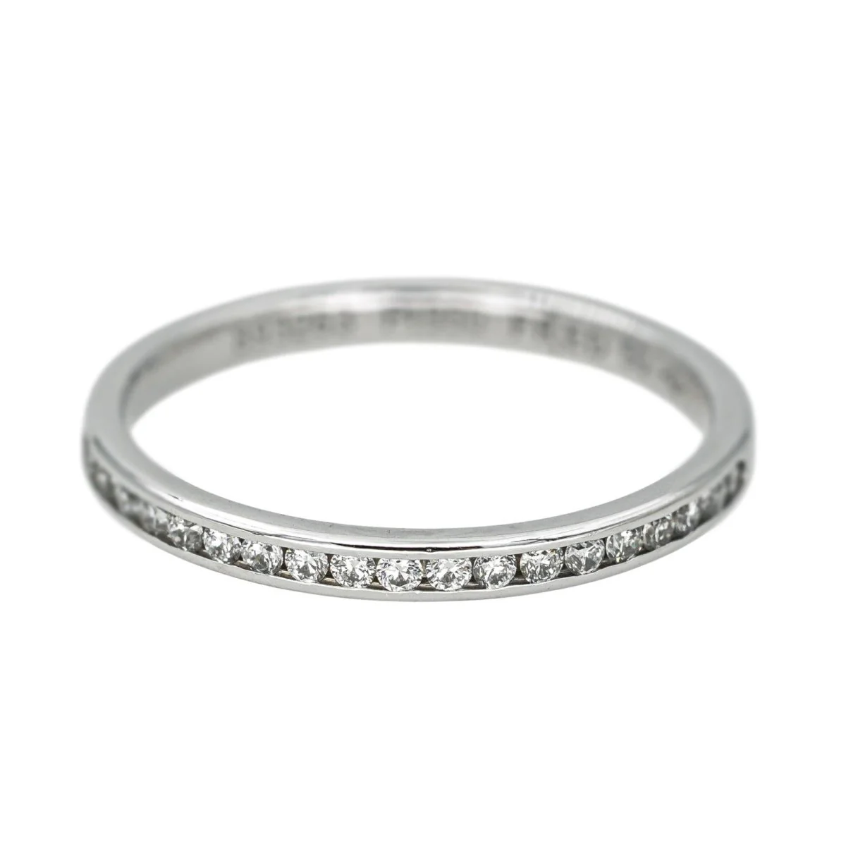 Bague Alliance FRED "For Love" en platine et diamants