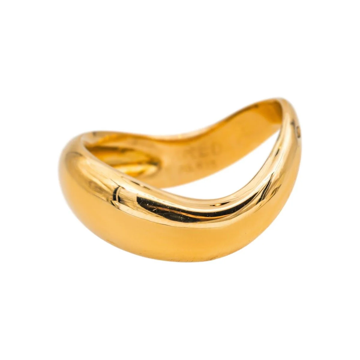 Bague FRED "Mouvementé" en or jaune
